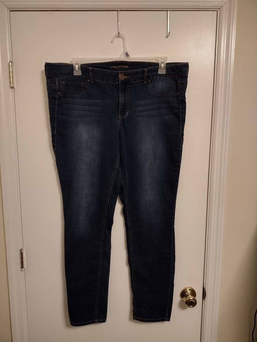 Maurices Indigo Wash Skinny Jeans